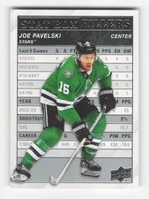 2023-24 Upper Deck #SB-13 Joe Pavelski Stat Box Fillers