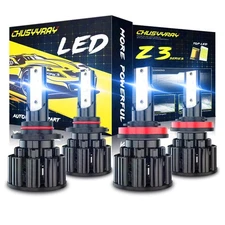 Para For Toyota Camry 2007-2017 9005 H11 Combo LED Kit de luces altas/bajas