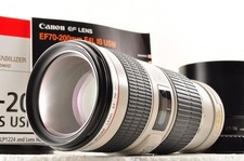 Mint Canon EF 70-200mm f/4 L IS USM Telephoto zoom Lens w/Box,Hood 3698