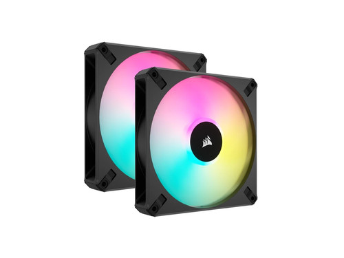 Corsair iCUE AF140 RGB ELITE 140mm PWM Dual Fan Kit - CO-9050156-WW