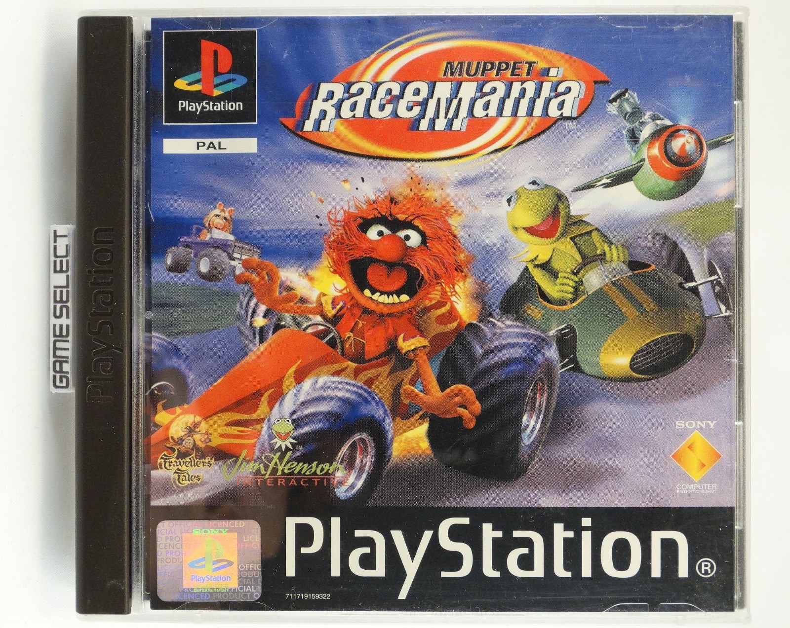 Muppet Racemania Race Mania Playstation 1 2 3 PS1 PS2 PS3 PAL