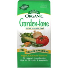 Espoma Garden-tone Organic Food, 27lbs 1.59 per gallon