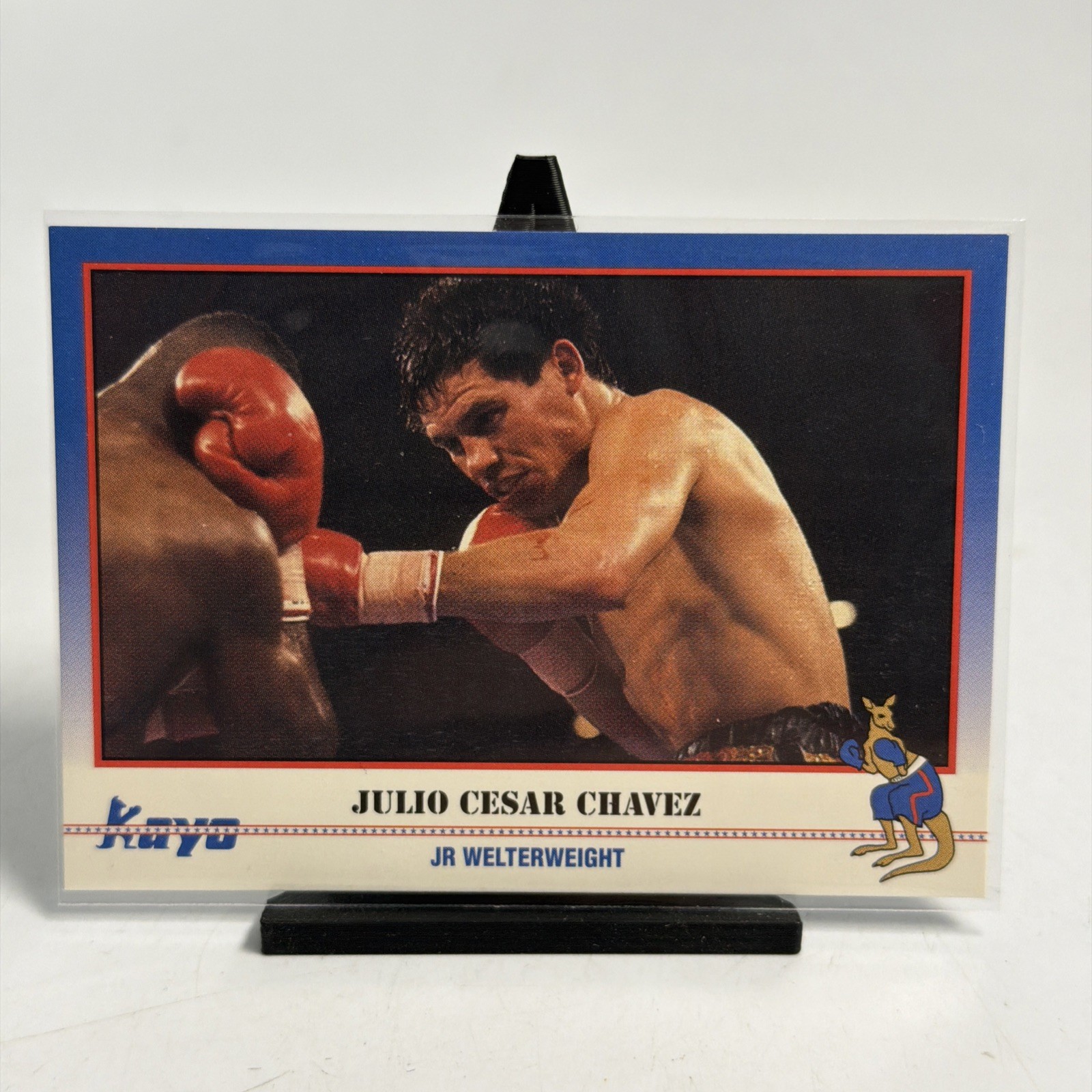 Julio Cesar Chavez 1991 Kayo Cards 216 NM Card Boxing Champ