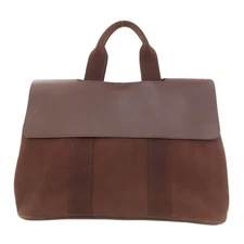 HERMES  Valparaiso MM Handbag Canvas  Ladies [Used]