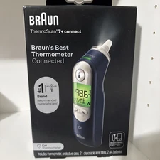 Braun Thermoscan 7+ Connect Digital Ear Thermometer