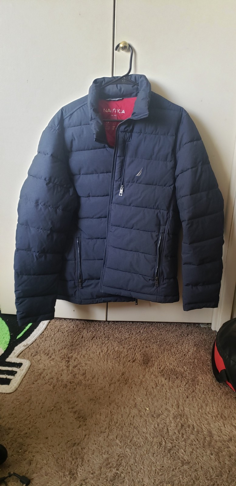 Nautica Insulated Puffer Jacket for Men Winter Warmth-image