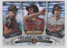 2018 Bowman Talent Pipeline Atomic Refractor Chance Sisco Ryan Mountcastle 04lr