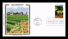 DR JIM STAMPS US COVER IOWA STATEHOOD 150TH ANNIVERSARY FDC COLORANO SILK CACHET