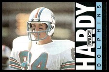 Bruce Hardy 1985 Topps #312 Miami Dolphins