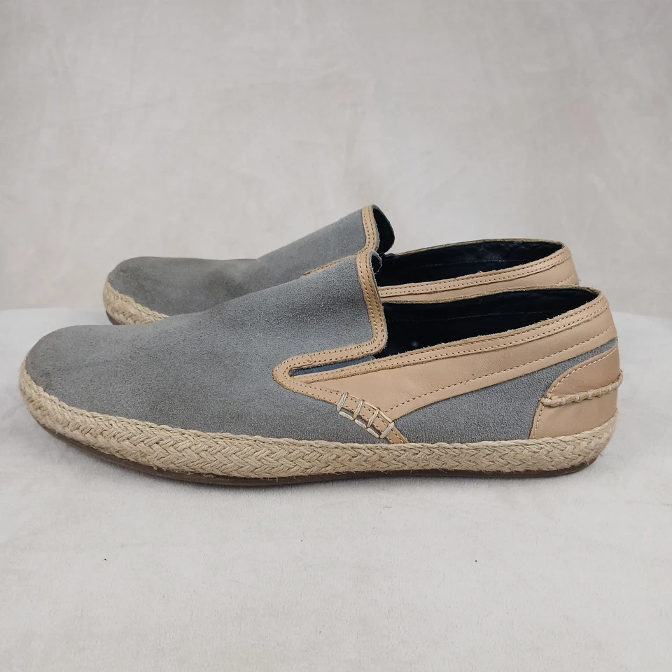 Cole Haan 9.5 M Hombre Mocasín Informal Sin Cordones Alpargatas Gamuza C10140 Foto 2 de 4