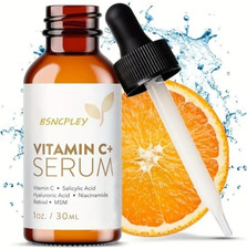 Vitamin C Face Serum with Hyaluronic Acid, Anti Aging Serum, Reduce Dark Spots.