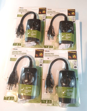 LOT of 4 Outdoor 24-hour WOODS BRAND WEATHERPROOF Timers NEW MINT