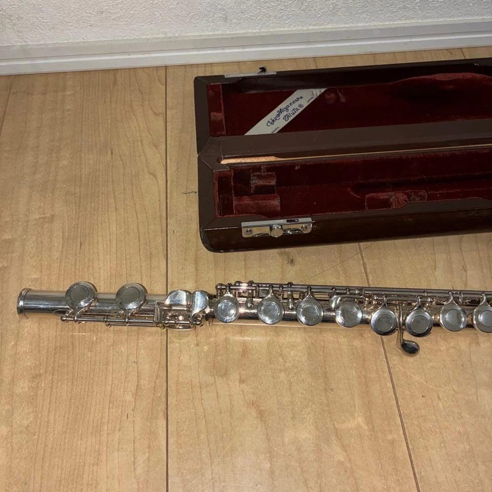 Flauta enchapada en plata Miyazawa MS-70S usada con estuche rígido Foto 4 de 4