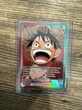 One Piece English OP13-001 Monkey D Luffy Alternate Art Rare