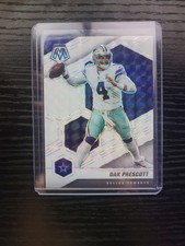 2021 Panini Mosaic - Dak Prescott #58 White Mosaic Prizm /25 - Cowboys