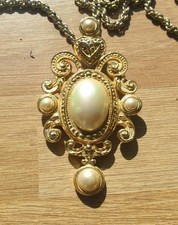 Rare Vintage Dior Baroque Costume Jewellery Necklace