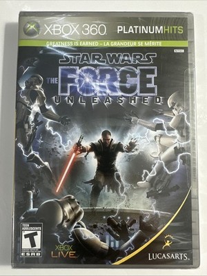 Star Wars: The Force Unleashed (Microsoft Xbox 360) Brand New & Sealed
