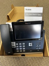 5 NEW Yealink SIP-T48S Gigabit IP Phone Speakerphone, HD Audio, Handset Ethernet