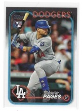 2024 Topps Update Series Andy Pages Rookie Card #US221