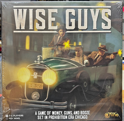 WISE GUYS - GALE FORCE NINE - MAFIA BOARD GAME