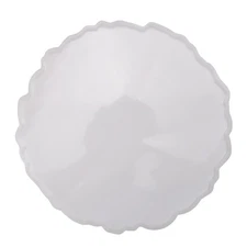 DIY Crystal Epoxy Mold Compote Swing Table Round Lace Coaster Table3270