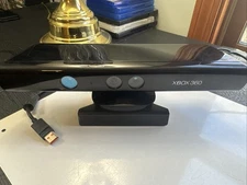 Microsoft 1414 Xbox 360 Kinect Sensor Bar Only - Black. Tested And Works.