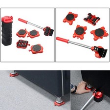 Portable Heavy Duty Furniture Lifter with 4 Sliders for Home Wardrobes Bulky