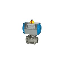 Riegler ES-Kuha pneumat. Stellantrieb doppeltwirk. Rp3/4 DN 20 L=116
