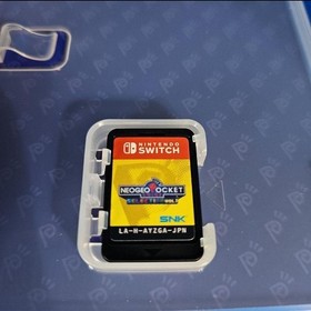 SNK Neo Geo Pocket Color Try Portable Gaming's Pearl Blue Console From JAPAN