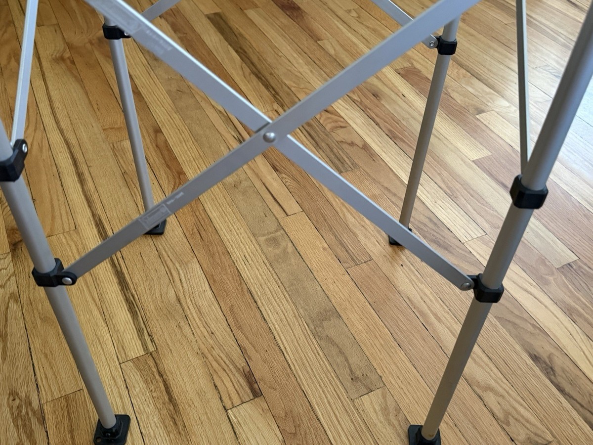 Vintage Coleman 596-700T Multi-Use Aluminum Folding High Stand