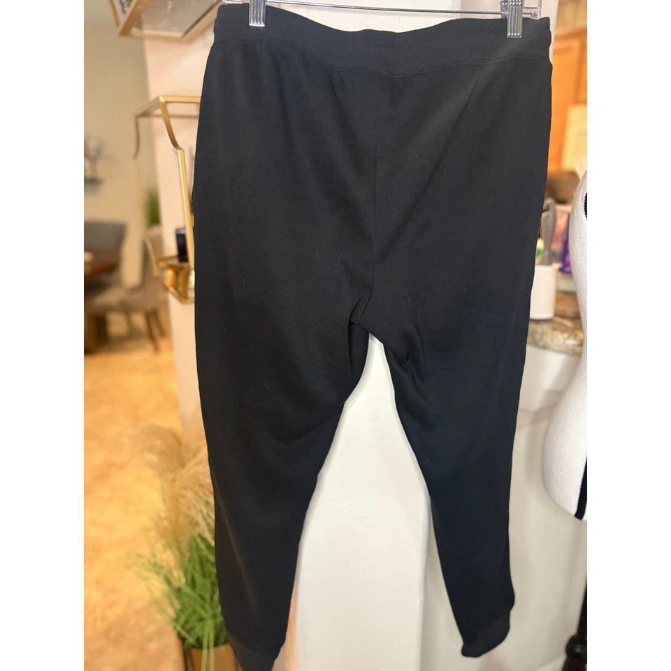 Calça de moletom NHL Las Vegas Golden Knights preta jogger feminina tamanho M - Imagem 4 de 4