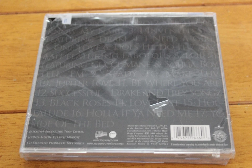Trey Songz CD Ready 2009 Album R&B Hip Hop Drake Fabolous Gucci Mane - Imagem 2 de 2