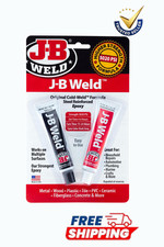 Strongest Metal Steel Aluminum Bond Adhesive Cold Weld Reinforced Epoxy Glue 2Oz