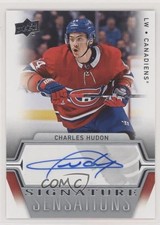 2019-20 Upper Deck Signature Sensations Charles Hudon #SS-HU Auto 2js