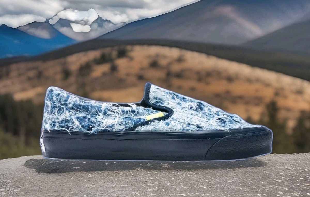 VANS VAULT x FDMTL slip on NEW men's 11 indigo Japanese fashion