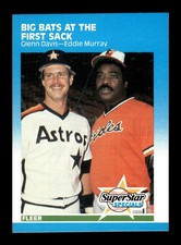 EDDIE MURRAY / GLENN DAVIS ⚾ 1987 Fleer Superstar Specials #636 Orioles
