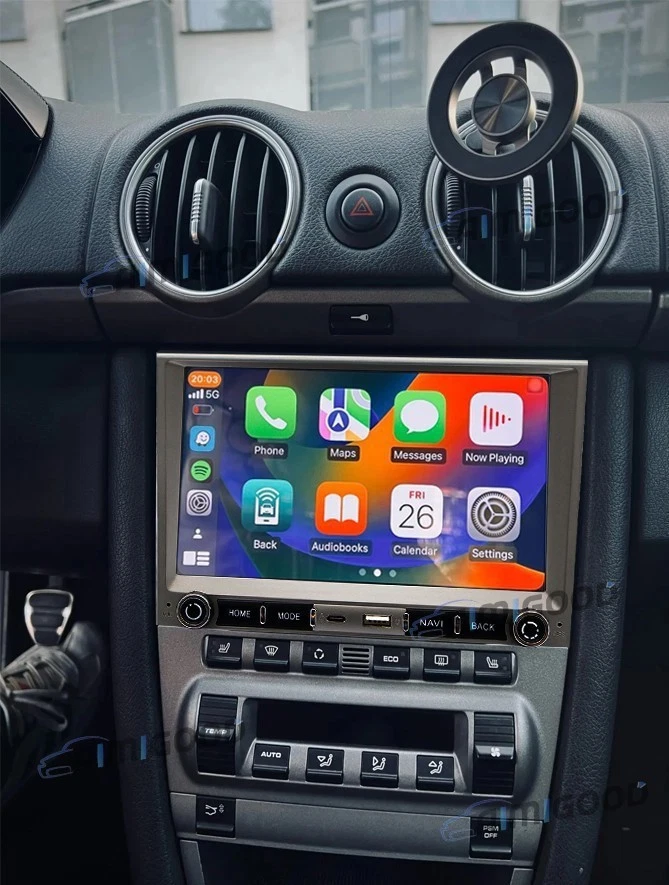 VORALLY 4+64G For Porsche 911 Boxster Cayman 987 Android15 Carplay Radio Stereo Headunit