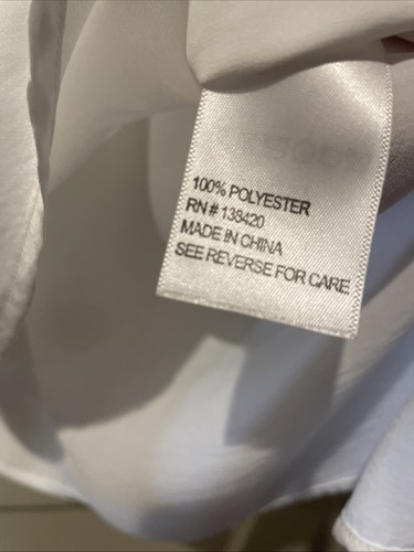 Etcetera Long Sleeve V-Neck Polyester 3-Button Blouse Size 10 Never Worn Luxury - Picture 4 of 9