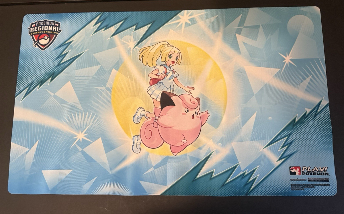 Pokemon Lillie's Clefairy Regional Championship Playmat Pokémon