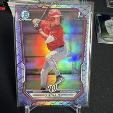 2026 Bowman Chrome 1st Coy James Reptilian Refractor #BCP-33 Nationals