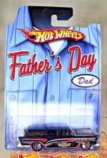 2008 Hot Wheels Kmart Father's Day Series '57 BUICK Black w/Chrome 5 Spoke Wheel