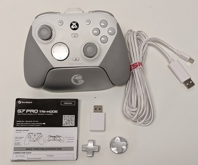 GameSir G7 Pro Tri-Mode Controller Xbox Wired / PC Wireless White
