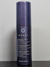 Monat Restore Leave-In Conditioner w/ Rejuveniqe 4.5 oz - New! For Dry Hair
