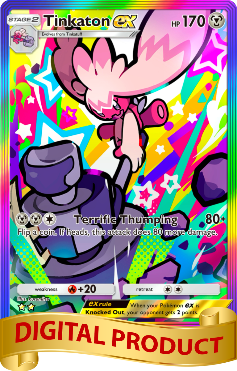 tinkaton ex pokemon card value  Violet Promo Cards Tinkaton ex Pokemon Pocket TCG Card 2