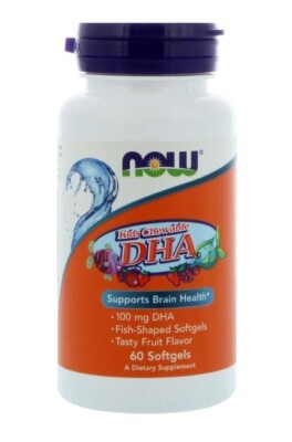 Now Foods DHA Chewable Softgels for Children 60 caps