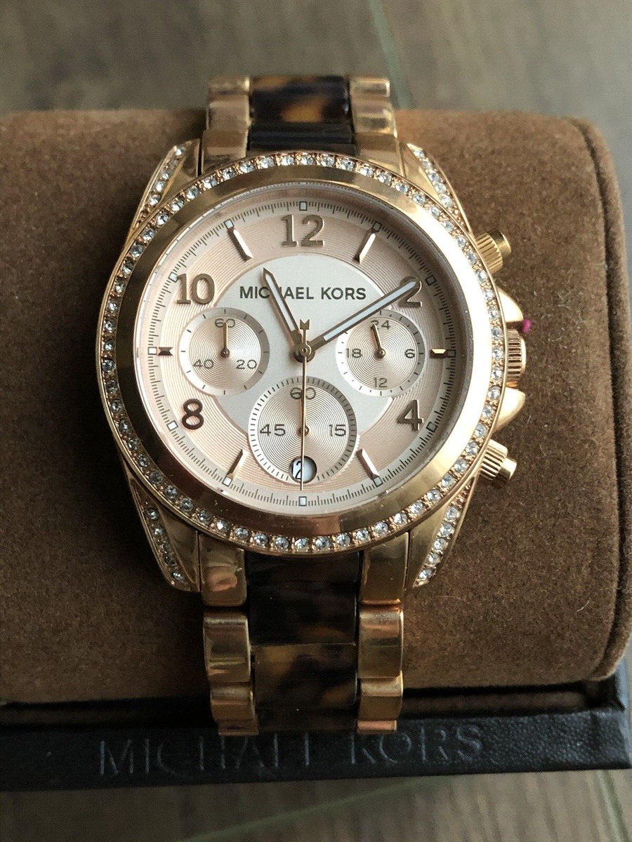 BLACK FRIDAY SALE New Michael Kors Blair Rose Gold Mk5859 Watch