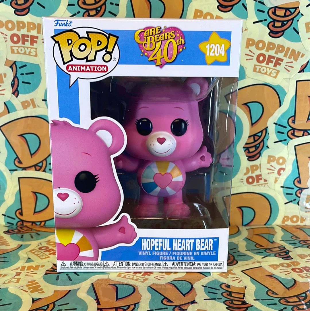 Funko Pop! Animation: Care Bears 40Th - Hopeful Heart Bear (In Stock!)