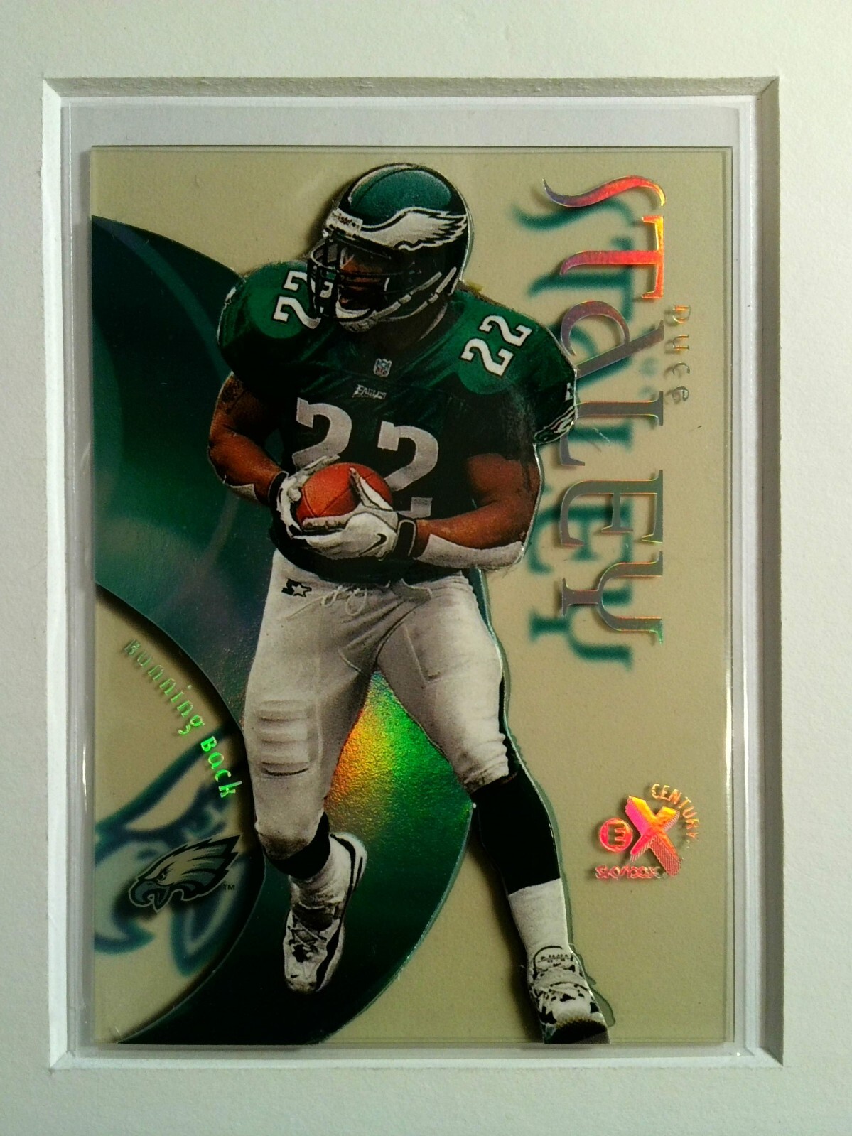 #34 Duce Staley - Philadelphia Eagles 1999 Skybox EX Century Football