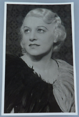 Foto PK Dely Drexler Wiener Operettensängerin und Theaterschauspieler (101141)