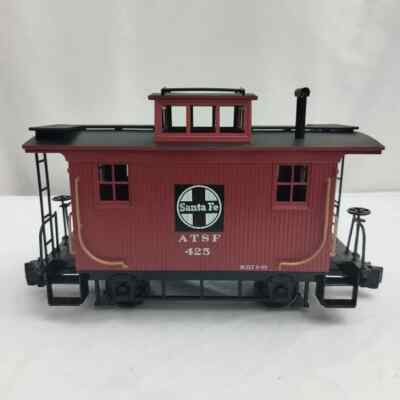 Bachmann Big Haulers G Gauge Thunderbolt Express Red CABOOSE Santa Fe ATSF #425
